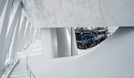 mercedes10 - Nhà bảo tàng hoành tráng của hãng xe Mercedes