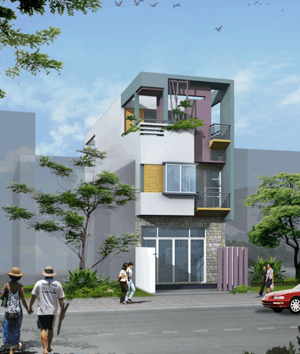 anh 2 - Đa dạng mẫu thiết kế mặt tiền nhà phố