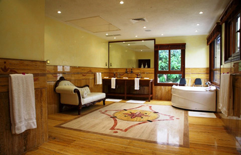 bathroom6 - 'Make up' phòng tắm theo phong cách đồng quê
