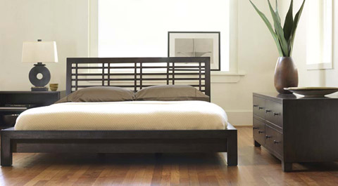 giuong 4 - Giường thấp cho phòng ngủ nhỏ