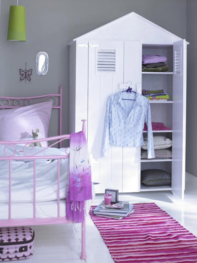 tuquanao5 - 12 mẫu tủ quần áo đáng yêu của trẻ