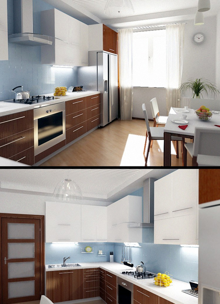 bep62 - Phòng bếp và cách phân chia không gian