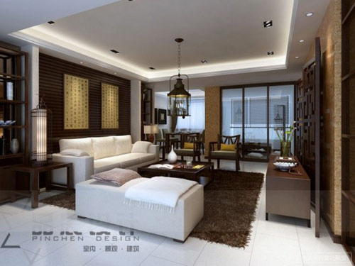 2 - Những phòng khách sang trọng ở Trung Quốc