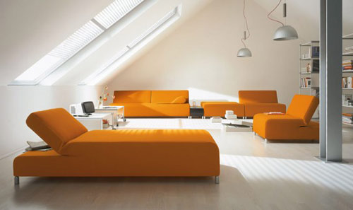 s3 - Ghế sofa với sắc màu độc đáo