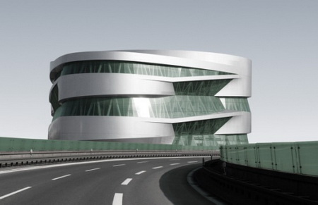 mercedes2 - Nhà bảo tàng hoành tráng của hãng xe Mercedes