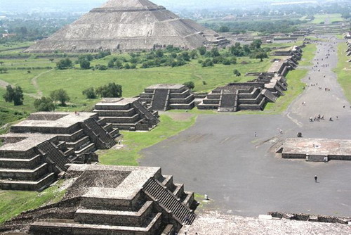 mexico7 - Bí ẩn Kim tự tháp Mặt Trời ở Mexico