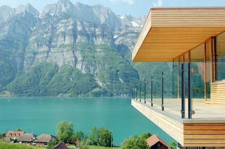walen7 - Nhà đẹp bên hồ Walen, Thụy Sĩ