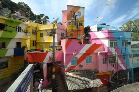janeiro5 - Khu ổ chuột đầy màu sắc ở Rio de Janeiro