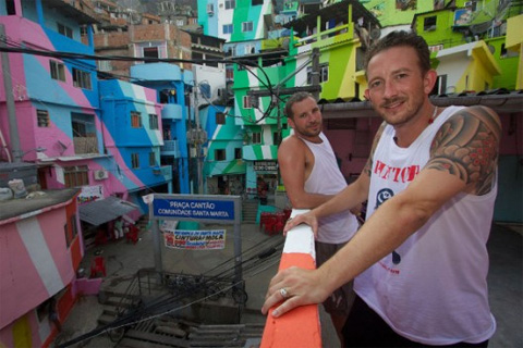 janeiro7 - Khu ổ chuột đầy màu sắc ở Rio de Janeiro