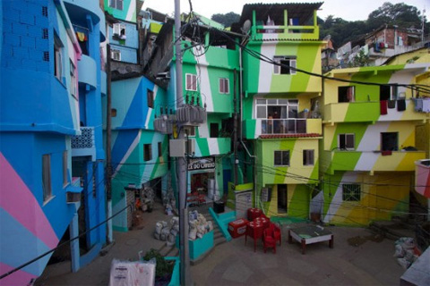 janeiro8 - Khu ổ chuột đầy màu sắc ở Rio de Janeiro