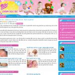 Chăm sóc bé – Chăm sóc trẻ sơ sinh, trẻ em – Dịch vụ giữ trẻ – Giới thiệu web
