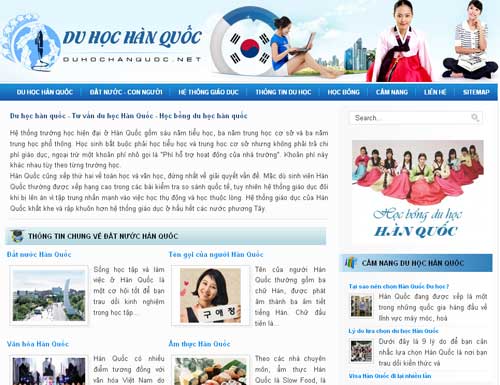 Du học hàn quốc – Tư vấn du học Hàn Quốc – Học bổng du học hàn quốc – Giới thiệu web