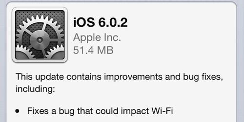 iPhone 5, iPad Mini được cập nhật iOS