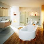 Phòng tắm thiết kế kiểu Bắc Âu