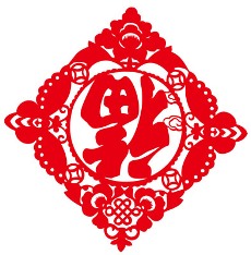 Trang trí chữ Phúc