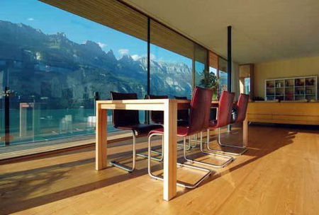 Nhà đẹp bên hồ Walen, Thụy Sĩ