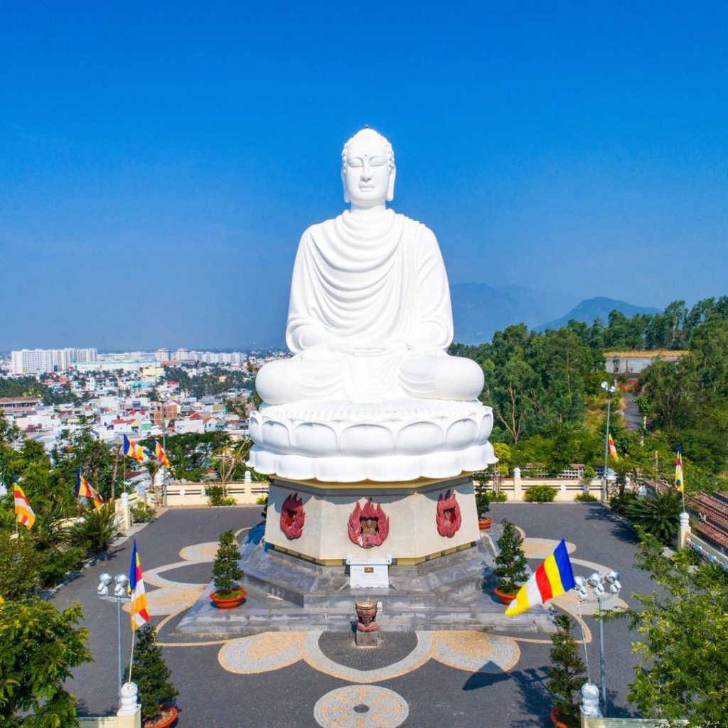 Ấn tượng tượng Phật chùa Long Sơn