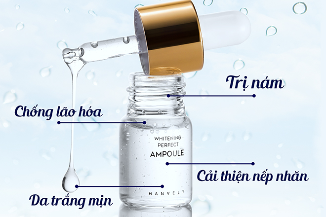 serum đặc trị thâm nám dưỡng trắng da hanvely