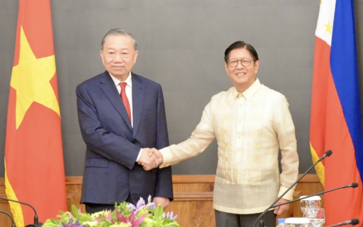 Tổng Bí thư, Chủ tịch nước Tô Lâm hội đàm với Tổng thống Philippines