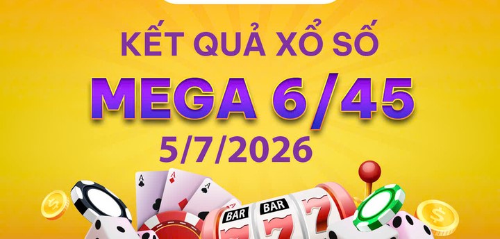 Xổ số tự chọn hôm nay: Trực tiếp KQXS Vietlott Mega ngày 5/7 mới nhất